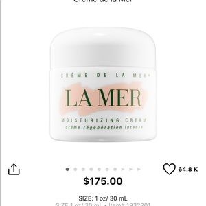 Creme De La Mer Moisturizer NWT